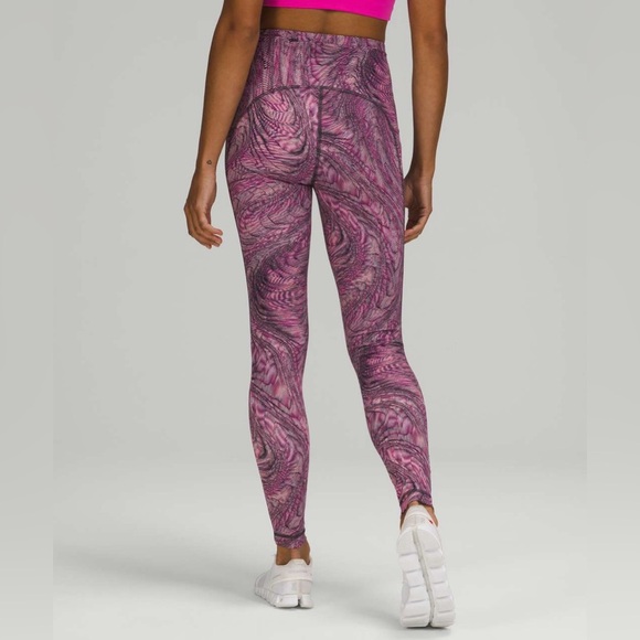 Lululemon Swift Speed High Rise Pant - Multi-Dimensional Sonic Pink,Size 4 - Picture 3 of 12